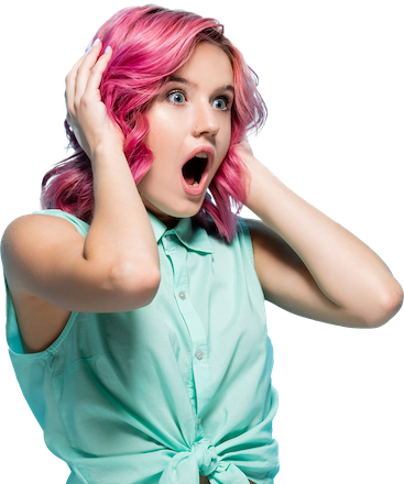 Overwhelmed traveler